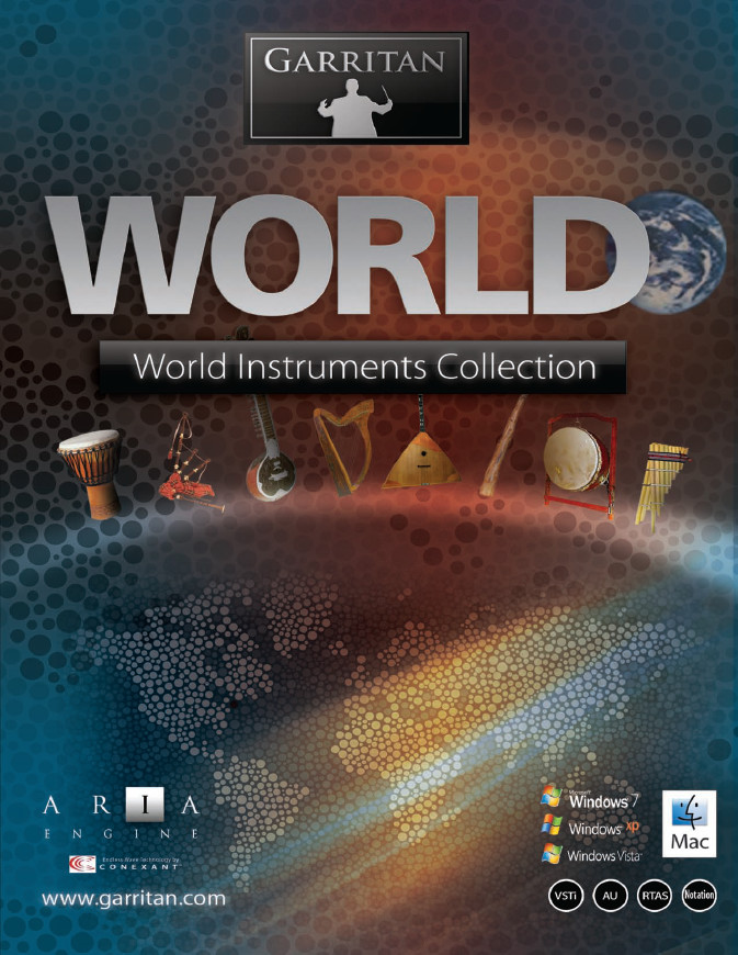 Garritan world instruments sound library
